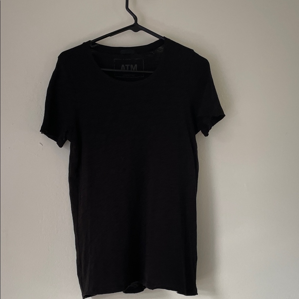 ATM Anthony Thomas Melillo slub jersey white Crew Neck Tee small